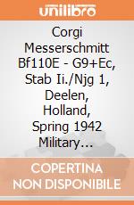 Corgi Messerschmitt Bf110E - G9+Ec, Stab Ii./Njg 1, Deelen, Holland, Spring 1942 Military Aircraft gioco di Corgi
