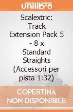 Scalextric: Track Extension Pack 5 - 8 x Standard Straights (Accessori per pista 1:32) gioco di Scalextric