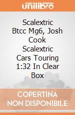 Scalextric Btcc Mg6, Josh Cook Scalextric Cars Touring 1:32 In Clear Box gioco di Scalextric