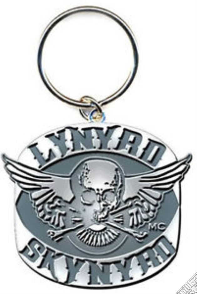 Lynyrd Skynyrd - Biker Patch Logo (Portachiavi Metallo) gioco di Rock Off