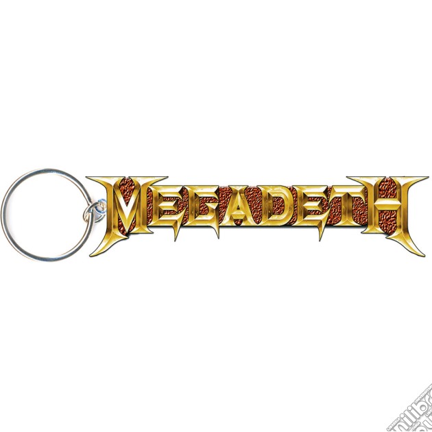 Megadeth - Gold Logo (Portachiavi) gioco