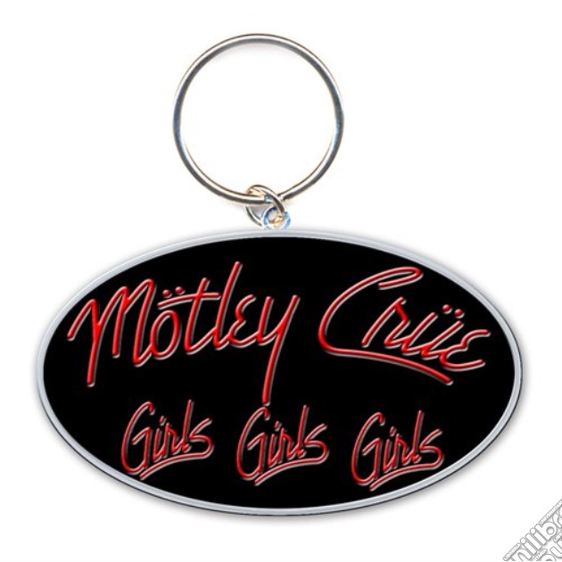 Motley Crue: Girls Girls Girls (Portachiavi Metallo) gioco di Rock Off