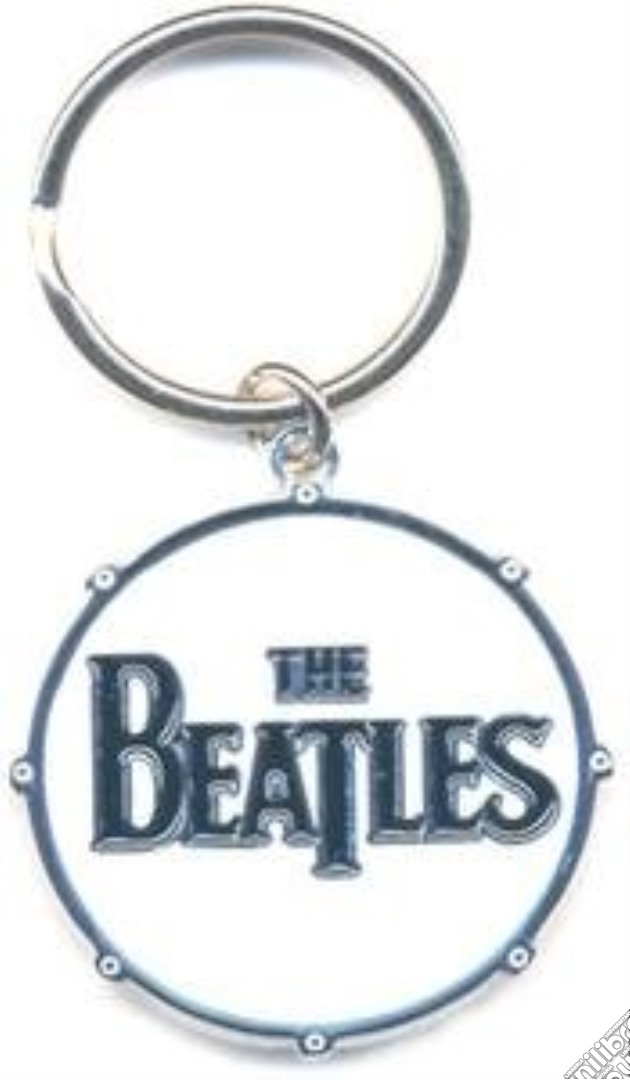 Beatles (The) - Drum Logo (Portachiavi Metallo) gioco di Rock Off
