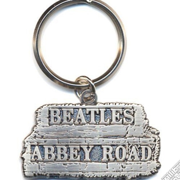 Beatles (The): Abbey Road Sign (Portachiavi Metallo) gioco di Rock Off