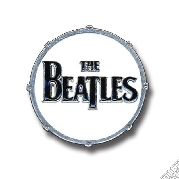 Beatles (The) - Drum Logo (Spilla Badge) gioco di Rock Off