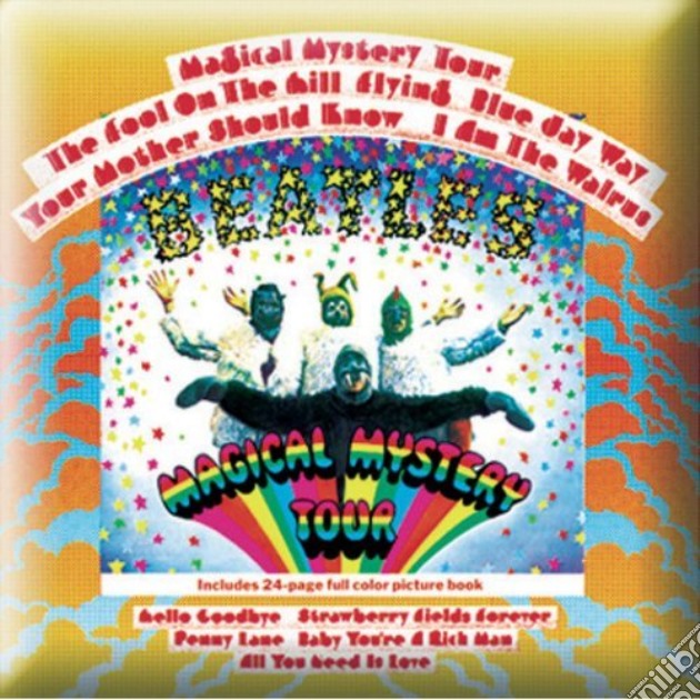 Beatles (The) - Magical Mystery Tour Album (Spilla Badge) gioco di Rock Off