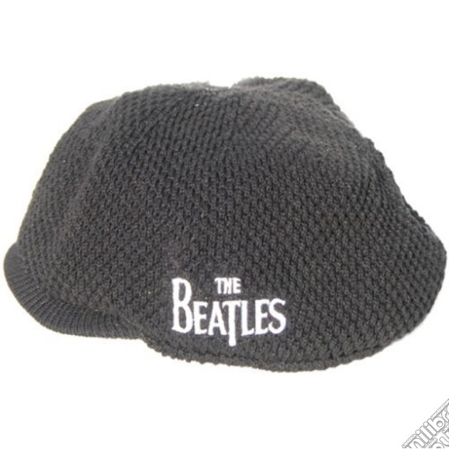 Beatles (The) - The Beatles Flat Hat: Drop T Logo Black Wool (Cappello) gioco di Rock Off