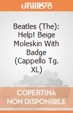 Beatles (The): Help! Beige Moleskin With Badge (Cappello Tg. XL) gioco di Rock Off