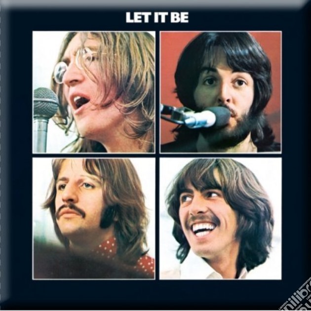 Beatles (The) - Let It Be Album (Magnete) gioco di Rock Off