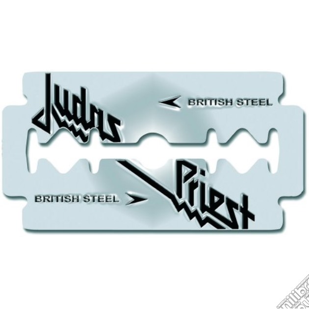 Judas Priest - British Steel Razor Blade (Spilla Metallo) gioco di Rock Off