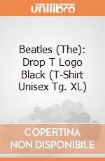 Beatles (The): Drop T Logo Black (T-Shirt Unisex Tg. XL) gioco