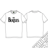 Beatles (The): Drop T Logo White (T-Shirt Unisex Tg. M) giochi