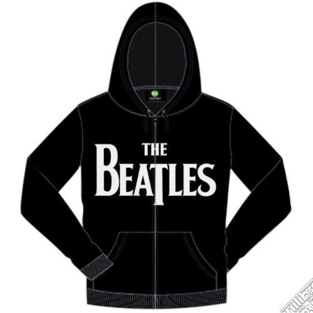 Beatles (The): Drop T Logo (Felpa Con Cappuccio Unisex Tg. XL) gioco di Rock Off