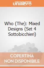 Who (The): Mixed Designs (Set 4 Sottobicchieri) gioco di Rock Off