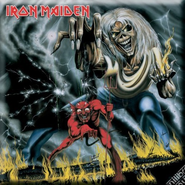 Iron Maiden: Number Of The Beast (Magnete) gioco di Rock Off