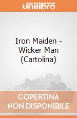 Iron Maiden - Wicker Man (Cartolina) gioco di Rock Off