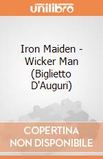 Iron Maiden - Wicker Man (Biglietto D'Auguri) gioco di Rock Off