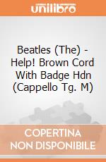 Beatles (The) - Help! Brown Cord With Badge Hdn (Cappello Tg. M) gioco di Rock Off