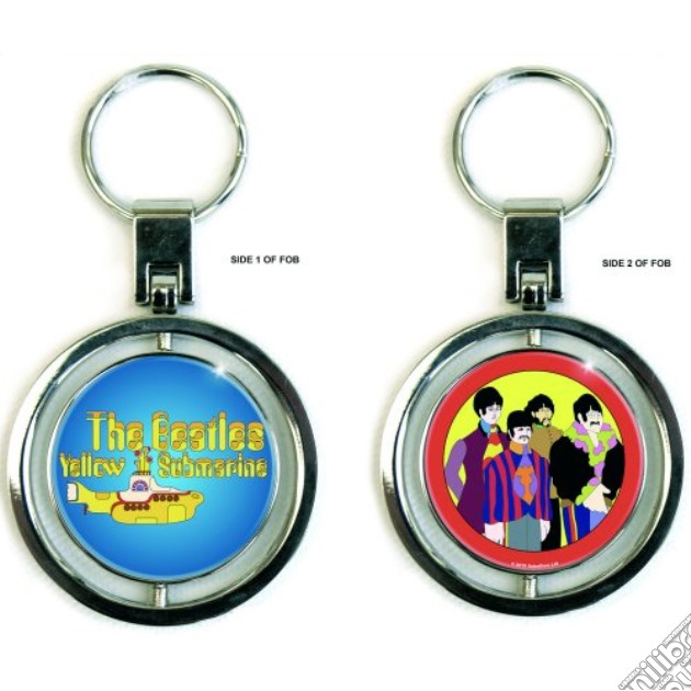 Beatles (The) - Yellow Submarine (Portachiavi Metallo) gioco di Rock Off