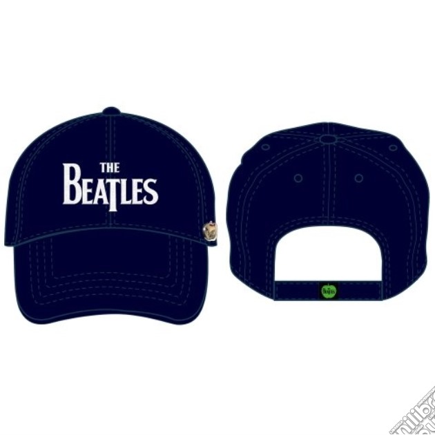 Beatles (The) - Drop T Logo (Navy) (Cappello) gioco di Rock Off