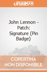 John Lennon - Patch: Signature (Pin Badge) gioco di Rock Off