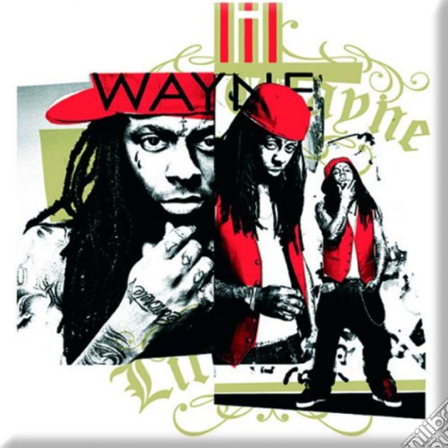 Lil Wayne: Red Cap Montage (Magnete) gioco di Rock Off