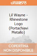 Lil Wayne - Rhinestone Logo (Portachiavi Metallo) gioco di Rock Off