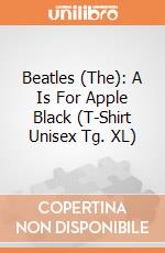 Beatles (The): A Is For Apple Black (T-Shirt Unisex Tg. XL) gioco di Rock Off