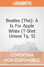 Beatles (The): A Is For Apple White (T-Shirt Unisex Tg. S) gioco di Rock Off