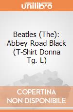 Beatles (The): Abbey Road Black (T-Shirt Donna Tg. L) gioco di Rock Off