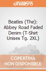 Beatles (The): Abbey Road Faded Denim (T-Shirt Unisex Tg. 2XL) gioco di Rock Off