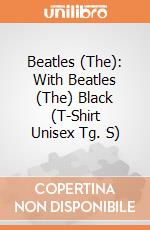 Beatles (The): With Beatles (The) Black (T-Shirt Unisex Tg. S) gioco di Rock Off