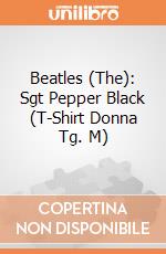 Beatles (The): Sgt Pepper Black (T-Shirt Donna Tg. M) gioco di Rock Off
