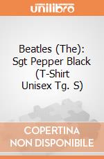 Beatles (The): Sgt Pepper Black (T-Shirt Unisex Tg. S) gioco di Rock Off