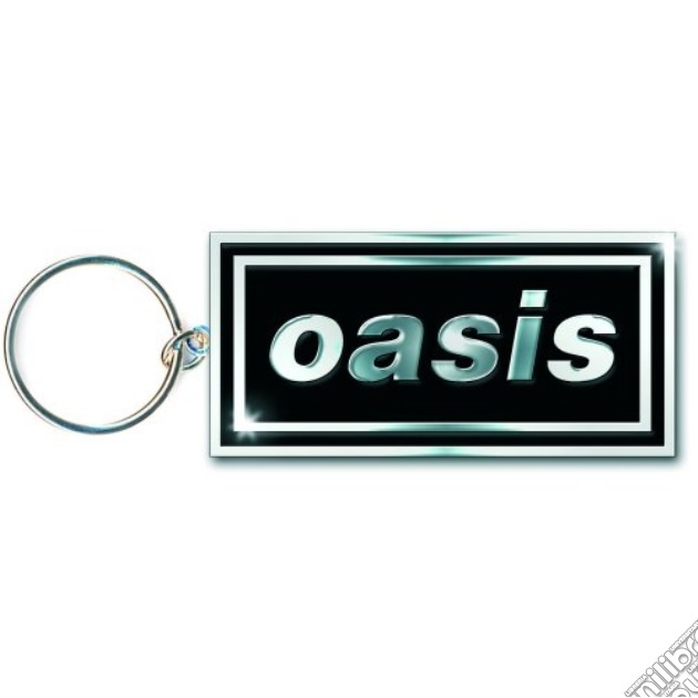 Oasis - Logo (Portachiavi Metallo) gioco di Rock Off