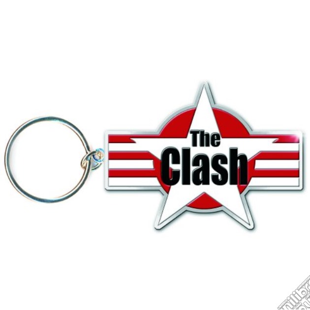 Clash (The) - Star & Stripes (Portachiavi Metallo) gioco di Rock Off