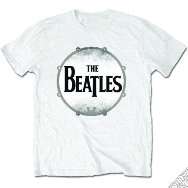Beatles (The): Drum Skin White (T-Shirt Unisex Tg. M) gioco