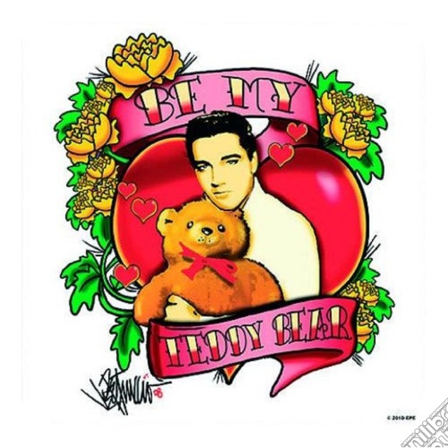 Elvis Presley - Be My Teddy Bear (Sottobicchiere) gioco di Rock Off