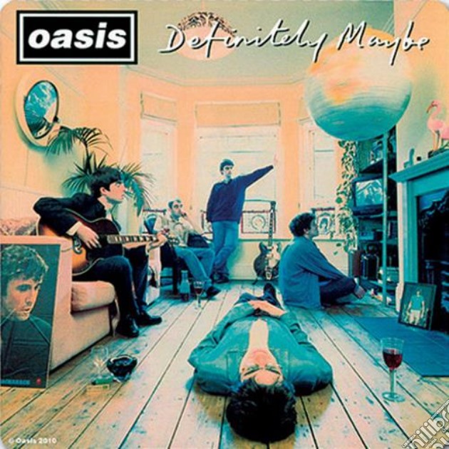 Oasis - Definitely Maybe Album (Sottobicchiere) gioco di Rock Off