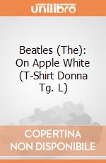 Beatles (The): On Apple White (T-Shirt Donna Tg. L) gioco di Rock Off