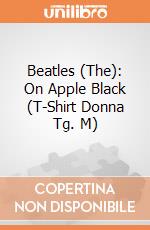 Beatles (The): On Apple Black (T-Shirt Donna Tg. M) gioco di Rock Off