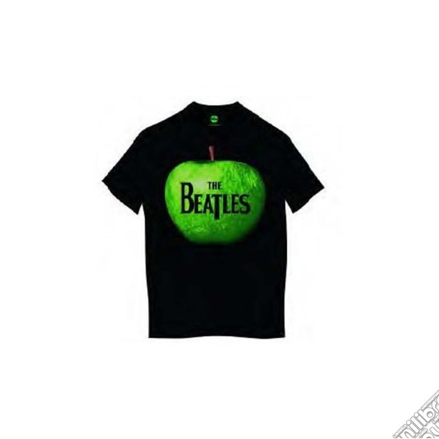 Beatles (The): Apple Black (T-Shirt Unisex Tg. S) gioco