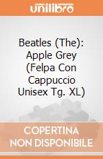 Beatles (The): Apple Grey (Felpa Con Cappuccio Unisex Tg. XL) gioco di Rock Off
