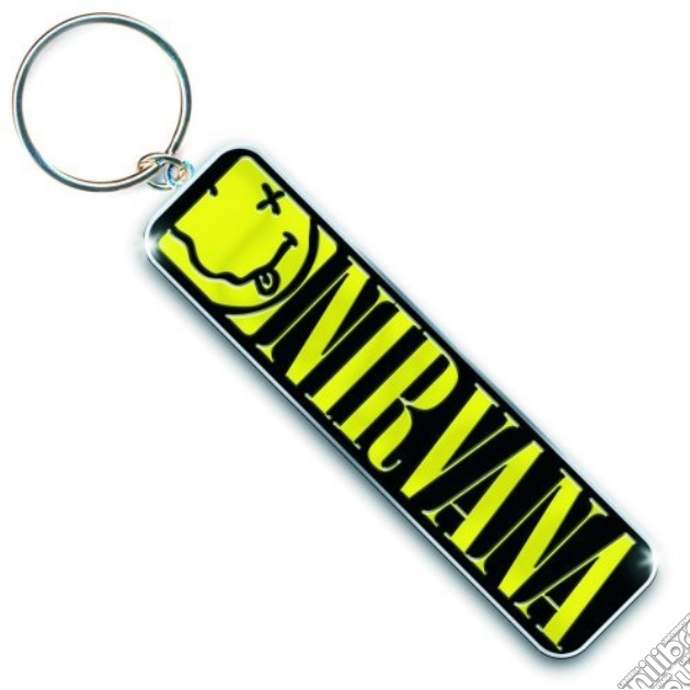 Nirvana - Smiley Logo (Portachiavi Metallo) gioco di Rock Off