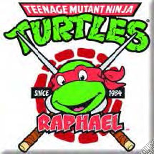 Teenage Mutant Ninja Turtles Fridge Magnet: Raphael (Magnete) gioco