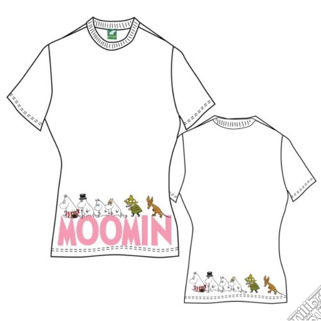 Moomins - Moomins & Logo (Donna Tg. XL) gioco di Rock Off