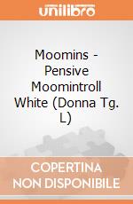 Moomins - Pensive Moomintroll White (Donna Tg. L) gioco di Rock Off