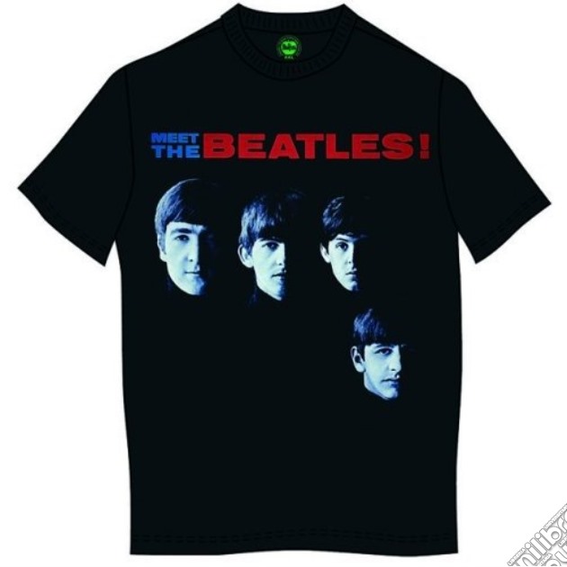 Beatles (The): Meet Beatles (The) (T-Shirt Unisex Tg. S) gioco di Rock Off