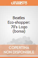 Beatles Eco-shopper: 70's Logo (borsa) gioco di Rock Off