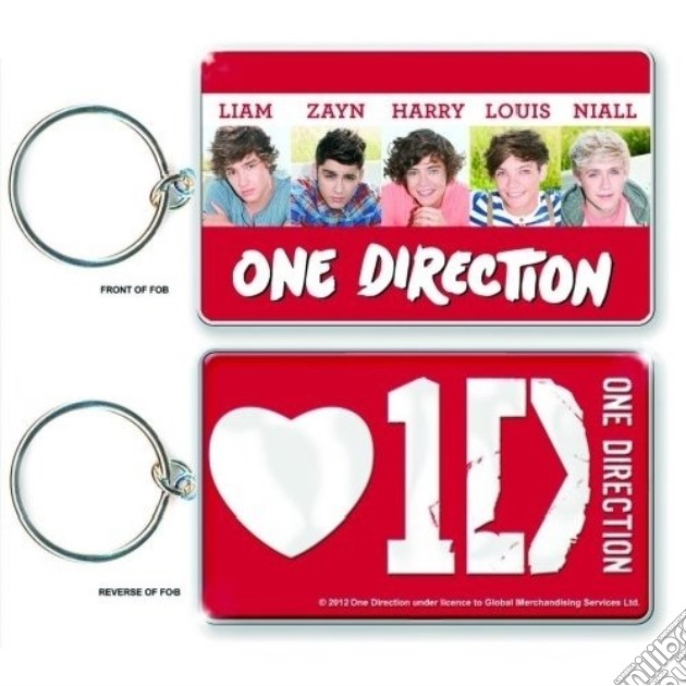 One Direction 1d Keychain (Double Sided) gioco di Ambrosiana Trading Company